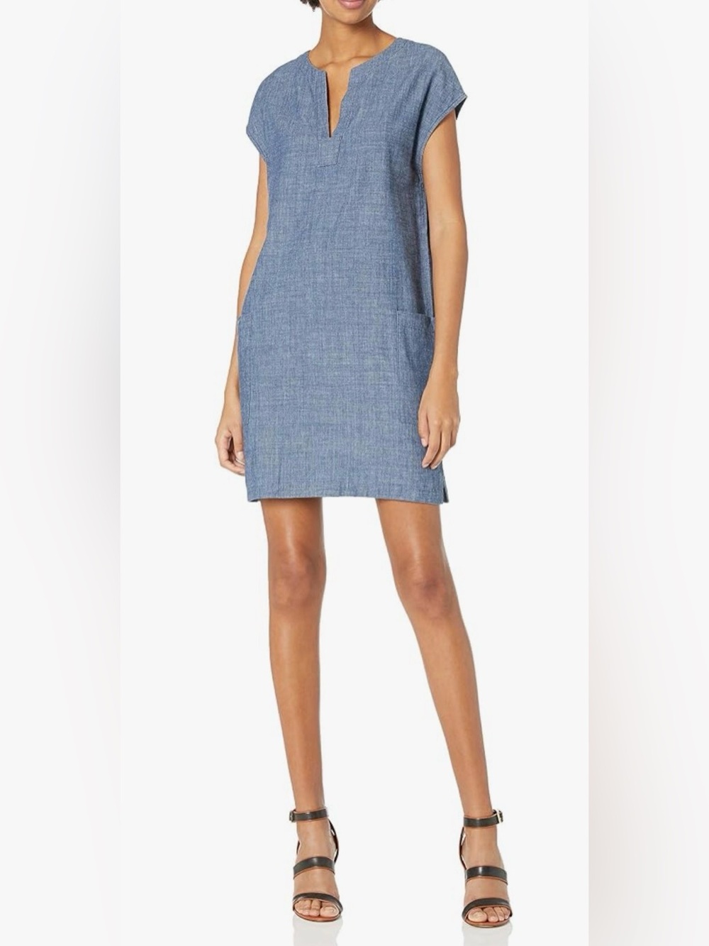 Theory Blue Chambray Tunic